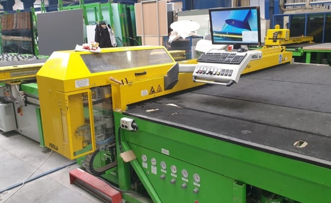Hegla Ecolam-37-Plus, Glass Cutting Line, L-R, 126" x 100" sheet size, 3 - 12 mm float glass thickness, 2 x 3 - Image 3