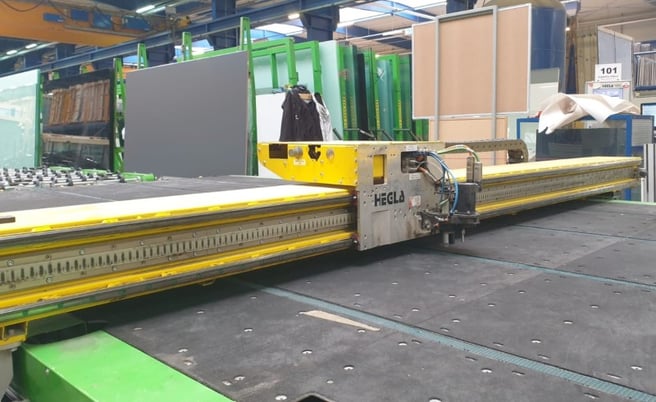 Hegla Ecolam-37-Plus, Glass Cutting Line, L-R, 126" x 100" sheet size, 3 - 12 mm float glass thickness, 2 x 3 - Image 5