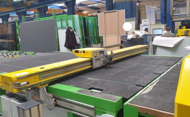 Hegla Ecolam-37-Plus, Glass Cutting Line, L-R, 126" x 100" sheet size, 3 - 12 mm float glass thickness, 2 x 3 - Image 6