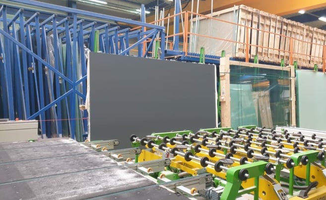 Hegla Ecolam-37-Plus, Glass Cutting Line, L-R, 126" x 100" sheet size, 3 - 12 mm float glass thickness, 2 x 3 - Image 8
