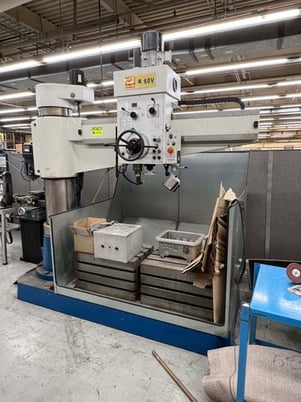 Knuth #R60V, Radial Drill, tooling available, 2014 - Image 6