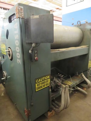 Gloucester, 60" Wide 45 Degree Three Roll Sheet Stack 24" X 60", 1999 - Image 4