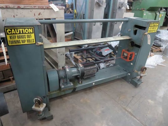 Gloucester, 60" Wide 45 Degree Three Roll Sheet Stack 24" X 60", 1999 - Image 6