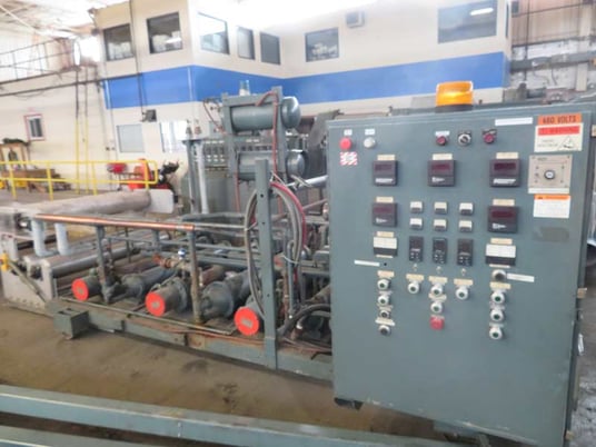 Gloucester, 60" Wide 45 Degree Three Roll Sheet Stack 24" X 60", 1999 - Image 8