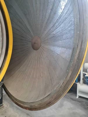 Terruzzi TR-2650, Composite Autoclave, 102" x 196", 180 PSI, 400 deg C, J Type Thermocouples 1995 - Image 4