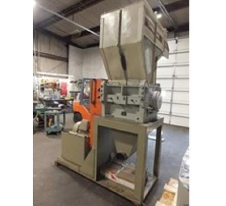 15" x 24" Cumberland #1836, Granulator, 50 HP, (3) Fly Knives, (2) Bed Knives, 3/8" Screen - Image 3