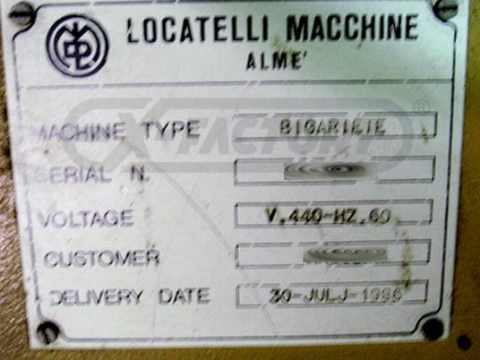 Locatelli #Bigariete, Automatic Hopper Fed Variety Lathe, 4.75" diameter, 6-11/16" length no boring, 4-3/4" - Image 7