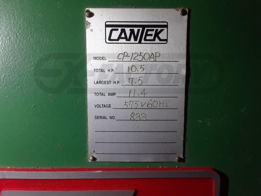 Cantek #CP-1250-AP, Auto/Back Knife Copy Lathe, 44" length capacity, with 4" min. stock length, 1/2" - 4" - Image 5