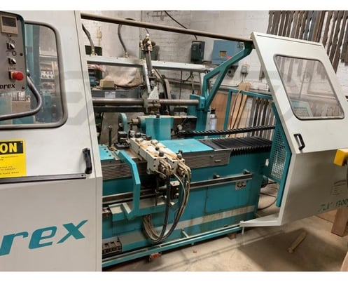 Intorex #TX-1600", Fully Automatic Copy Lathe w/PLC Control, 63" between centers, 5.5" squaring automatic - Image 2