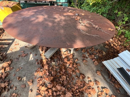 8' Round sorting table - Image 1