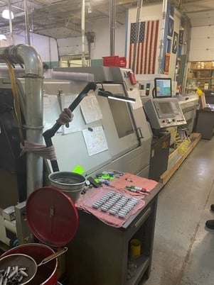 Citizen #M20, CNC Swiss lathe, 0.787" bar diameter, 12.6" turning length, Iemca Boss bar feeder, high - Image 1