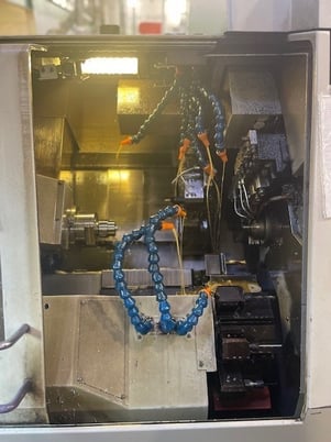 Citizen #M20, CNC Swiss lathe, 0.787" bar diameter, 12.6" turning length, Iemca Boss bar feeder, high - Image 10