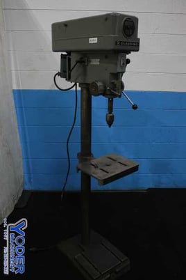 7-1/2" Clausing #165C, single spindle drill, 10" x14" table, #2 MT, #74654 - Image 1