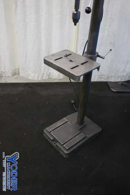 7-1/2" Clausing #165C, single spindle drill, 10" x14" table, #2 MT, #74654 - Image 5