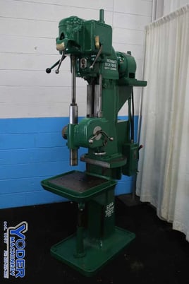 21" Cincinnati #21" Box Column, single spindle drill, 16" x16-1/2" table, 3 HP, #74918 - Image 2