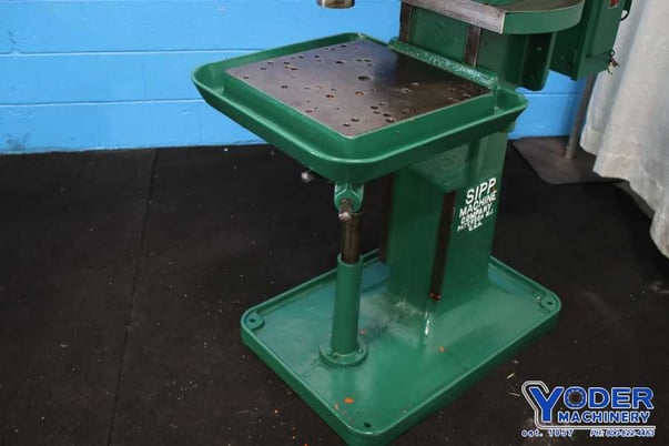 21" Cincinnati #21" Box Column, single spindle drill, 16" x16-1/2" table, 3 HP, #74918 - Image 4