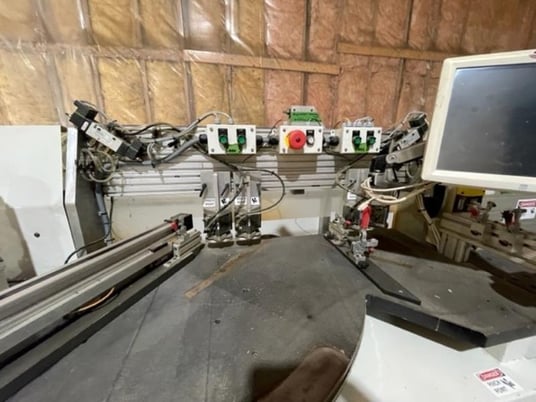 Jenkins #JSM, Shaper w/Tenoning Table, 122" X, 8" Y, 96" rail length, 12" rail width, 2 1/4" stock thickness - Image 10