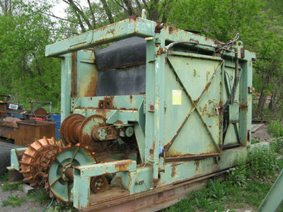 Nicholson / Cooper #A5-35-in., Rotomat Debarker, 35", 1980s era Ring, Hydraulic Power Unit - Image 5
