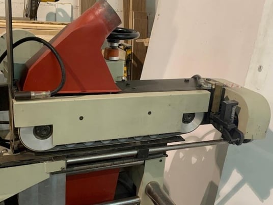 Friulmac #Dual-Feed, Double End Trim Saw, 79" saw to saw opening, 79" L x 6-3/4" width x 2-3/8" thickness - Image 10