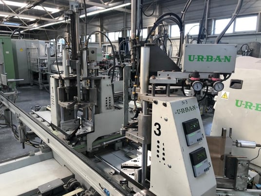 Urban AKS-6250-35/25, Window Line, 7.87" H x 5.9" width profile, 137.8" width x 98" L welding dims., 2 mm - Image 3