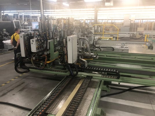 Urban AKS-6600, Window Line, 7.87" H x 5.9" width profile, 137.8" width x 98" L welding dims., 2 mm seam - Image 1