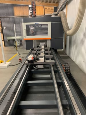 Elumatec #SBZ-140, Profile Machining Center, 165" X, 33.5" Y, 25.5" Z, 213 FPM X, 196 FPM Y & Z, 24000 RPM, 8 - Image 1