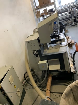 Elumatec #DG-142, Automatic Double End Miter Saw, 370 mm cutting length, 500 mm blade diameter, 2800 RPM, 2006 - Image 3