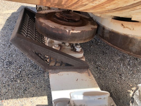 7' x 16' Agglomerator, skid mounted, 8" W rollers, roller guards, discharge trommel, motor & gearbox chain - Image 10