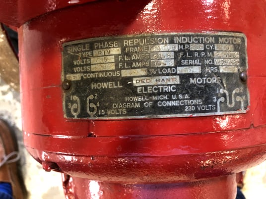 Toledo #RIV-7464, Pipe Threading Machine Power Drive #1 - Image 4