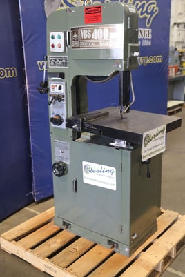 16" x 11" Jet #VBS400, 1/8"-5/8" x 140" blade, blade welder/grinder/cutoff, 60-550 FPM, #A6919 - Image 3
