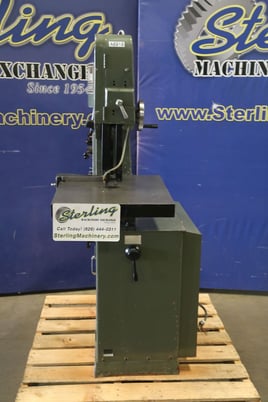 16" x 11" Jet #VBS400, 1/8"-5/8" x 140" blade, blade welder/grinder/cutoff, 60-550 FPM, #A6919 - Image 4