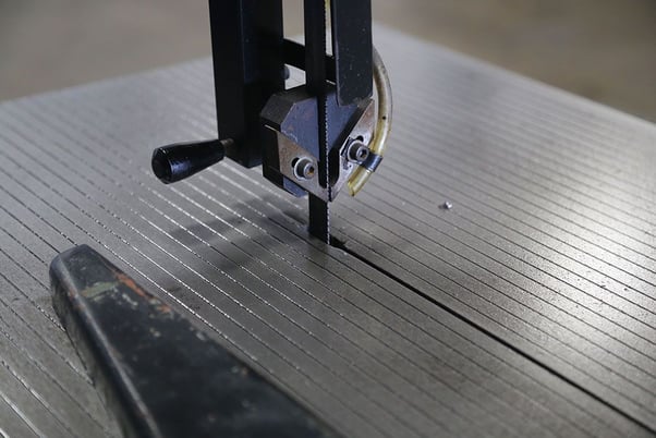 16" x 11" Jet #VBS400, 1/8"-5/8" x 140" blade, blade welder/grinder/cutoff, 60-550 FPM, #A6919 - Image 10