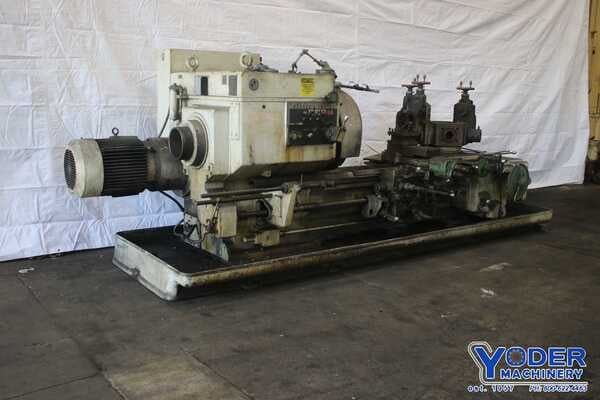 No. 4A Warner & Swasey, M3550, saddle turret lathes, lot 819, 28-1/4" swing over ways, 22-7/16" swing over - Image 1