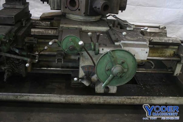 No. 4A Warner & Swasey, M3550, saddle turret lathes, lot 819, 28-1/4" swing over ways, 22-7/16" swing over - Image 3