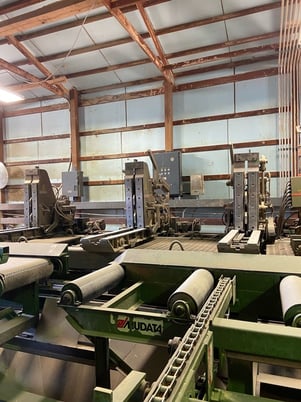 horizontal machining center 3 Head Block Carriage, 5x10 Cab with controls - Image 1