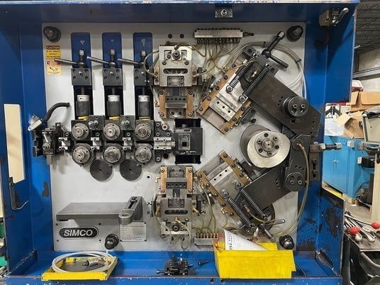 No. CSC-550 SIMCO, 5-Axis, 2 - 5 mm Wire, UpTo 70 mm Spring outside dimension, Tooling, 2004 (2 available) - Image 1