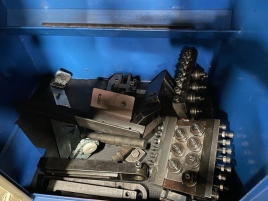 No. CSC-550 SIMCO, 5-Axis, 2 - 5 mm Wire, UpTo 70 mm Spring outside dimension, Tooling, 2004 (2 available) - Image 8