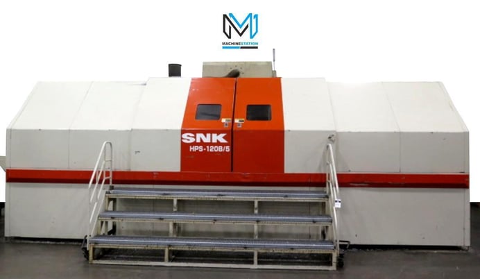 SNK #HPS-120B/5, High Speed CNC Horizontal Profiler, 120" X, 52" Y, 30 ...