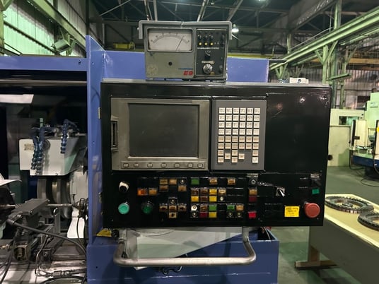 12.6" x 12.6" Mitsubishi #PD32, cylindrical grinder, Fanuc 21iTB, 20" x5" x8" wheel, 2008 - Image 3