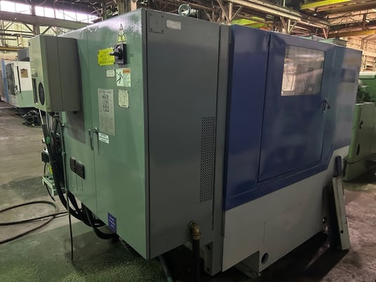 12.6" x 12.6" Mitsubishi #PD32, cylindrical grinder, Fanuc 21iTB, 20" x5" x8" wheel, 2008 - Image 5