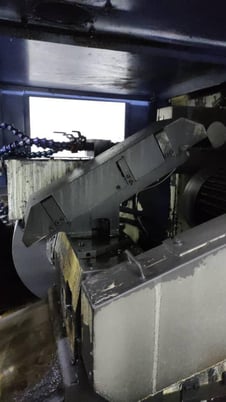 12.6" x 12.6" Mitsubishi #PD32, cylindrical grinder, Fanuc 21iTB, 20" x5" x8" wheel, 2005 - Image 5
