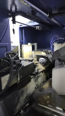 12.6" x 12.6" Mitsubishi #PD32, cylindrical grinder, Fanuc 21iTB, 20" x5" x8" wheel, 2005 - Image 6
