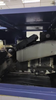 12.6" x 12.6" Mitsubishi #PD32, cylindrical grinder, Fanuc 21iTB, 20" x5" x8" wheel, 2005 - Image 7