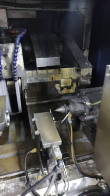 12.6" x 12.6" Mitsubishi #PD32, cylindrical grinder, Fanuc 21iTB, 20" x5" x8" wheel, 2005 - Image 9