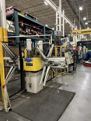 6000 lb. Mecon #D60M24H, double end coil reel, 24