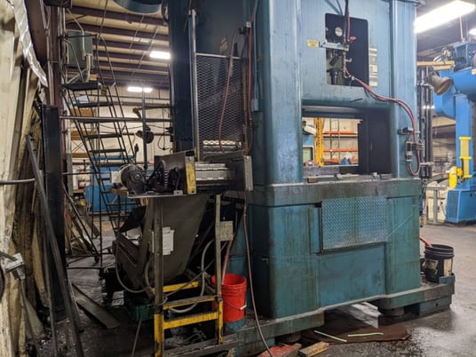 600 Ton, Niagara #SC2-600-96-60, 12" stroke, 44" Shut Height, 16" adj., 20-40 SPM, 34" windows, 60" x96" bed - Image 7