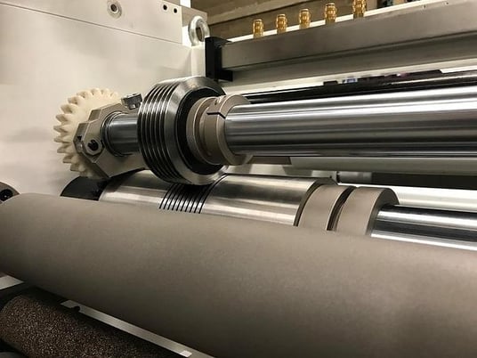 SRC Systens #SP06, 18" wide 6 head spooling system, 1.5" max spool width, 1000 FPM - Image 4
