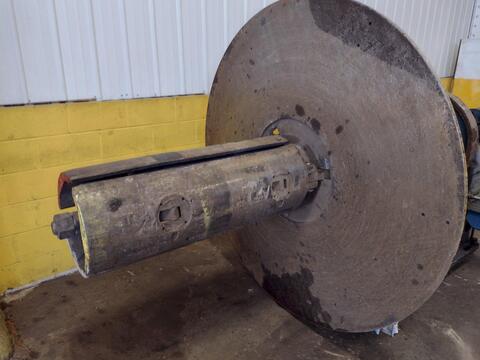 30000 lb. Yoder, Uncoiler / Coil Reel, 48" width - Image 3