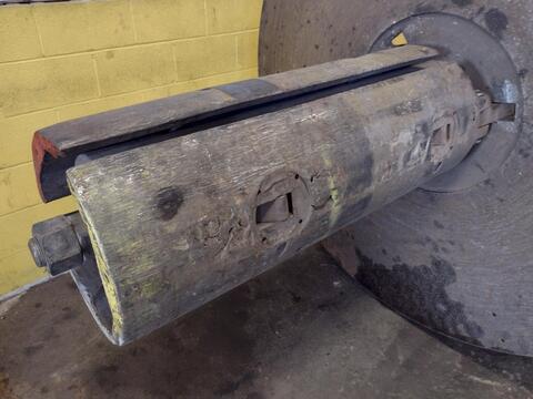 30000 lb. Yoder, Uncoiler / Coil Reel, 48" width - Image 6