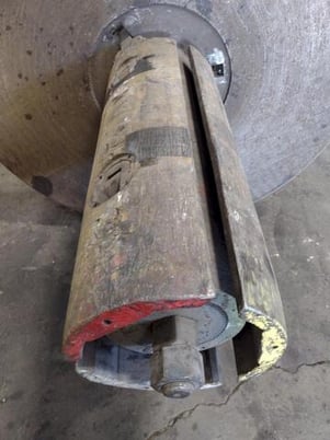 30000 lb. Yoder, Uncoiler / Coil Reel, 48" width - Image 8